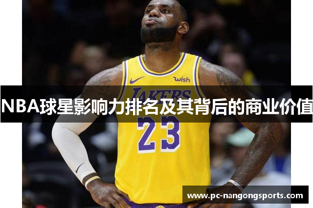 NBA球星影响力排名及其背后的商业价值